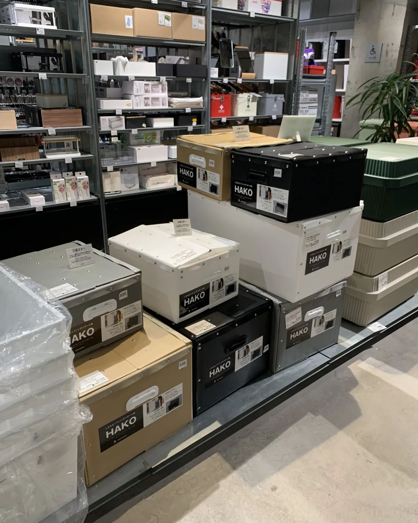 10年使えるダンボール箱「HAKO」