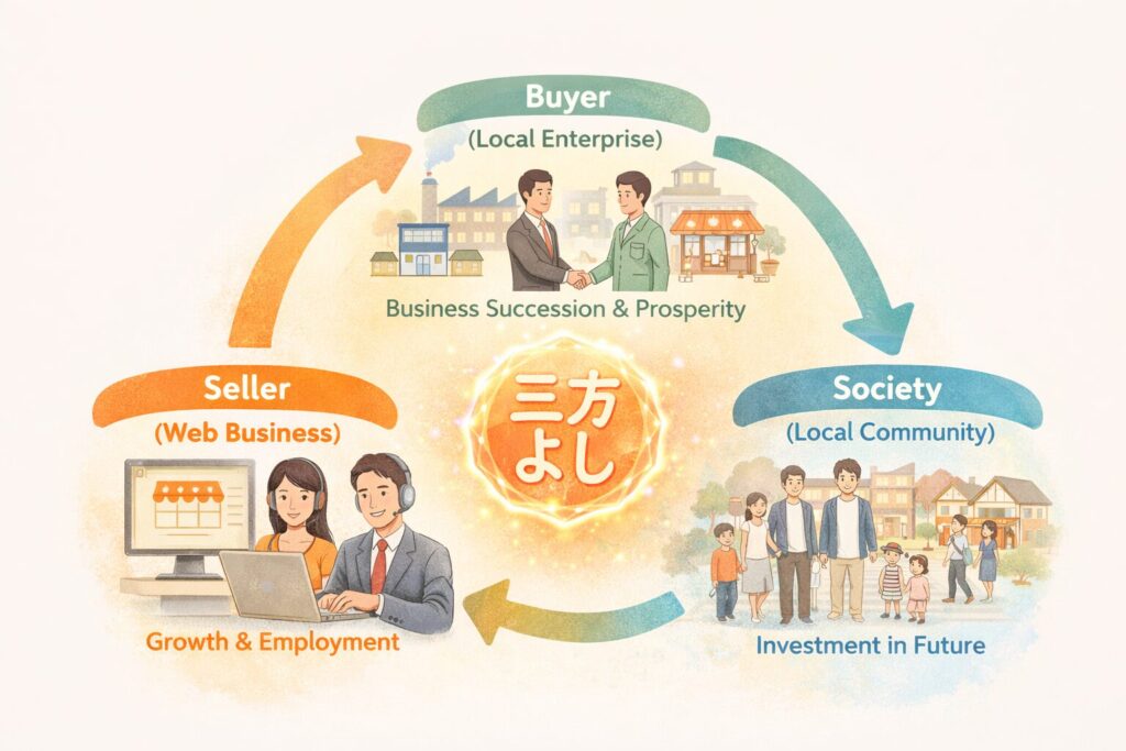 稼ぐこと、雇用を生むこと。それが私の「三方よし」の地域づくり