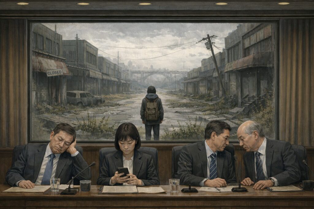 「50年後の若者が『住み続けたい』と思える仕組みを作れているか？」──わが街の地方政治家の方々と共に。