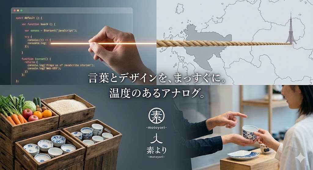 必要なのは見栄えではなく、丁寧な説明。佐賀の価値を県外で最大化する「素より-motoyori-」への参画