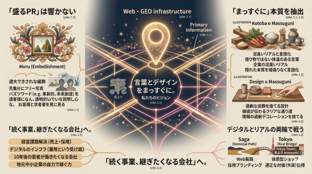 私たちのビジョンが『言葉とデザインをまっすぐに。』に決めた理由（わけ）